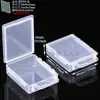 Caja Cuadrada de 15 mm, Caja Cuadrada para Accesorios, Caja Transparente para Herramientas de Arte, Caja de Almacenamiento para Pinceles de Pintura al Óleo, Caja para Pinceles de Gouache con Tapa