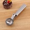 Cuchara para helado de acero inoxidable de doble uso Cuchara para helado Cuchara para helado Cuchara para helado multifunción Cuchara para helado en stock