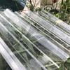 Fabricantes de Foshan Suministran Tejas de Iluminación Transparentes Tejas de Fibra de Vidrio FRP Paneles de Iluminación Espesos para Techos Paneles Solares para Invernaderos