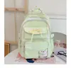 Mochila escolar nueva y linda, estilo japonés, moderna, para niñas, con múltiples compartimentos, diseño casual y gran capacidad