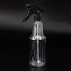Regador de plástico transparente PET para jardim, manual, frasco spray de desinfetante líquido, regador tesoura frasco 500ml