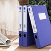 Caja Archivadora Deli Caja Archivadora Carpeta A4 Velcro Plástico Caja de Almacenamiento PP Almacenamiento de Oficina Caja para Documentos Engrosado Riqueza