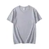 Camisetas de Algodão Penteado de Manga Curta Atacado 180g 200g 250g Feitas Sob Medida Tamanho Grande Camisetas Publicitárias Roupas de Trabalho com Impressão de Logotipo