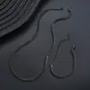 Temu nuevas explosiones creativo simple temperamento traje de joyería de acero inoxidable para hombre fabricantes mayoreo