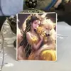 Núcleo de pintura thangka de oro de Xizang 4*5 cm lienzo repulido retro marea nacional estudio explosiones se puede personalizar