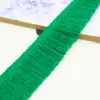 Ribete de Encaje 2m Precio 5cm Fleco de Algodón Encaje Ropa Cortina Accesorios de Decoración del Hogar Falda Borla Cinta
