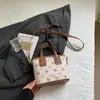 Bolsa de Palha Versátil da Moda 2026, Nova Bolsa Transversal Feminina Estampada de Alto Padrão