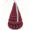 Nova vela aromática de árvore de Natal em origami de Natal com presente manual ins decoração criativa para casa adereços de fotografia Festival