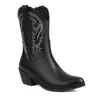 Botas Bordadas Gruesas Nuevas Botas de Tacón Alto Botas de Caballero 43 Europa y América 40 Botas Medias Comercio Exterior 2023 Botas Cortas Blancas Botas de Moda