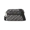 Nueva Bolsa de Mensajero para Hombre con Doble Cremallera, Bolsa para Cámara, Jacquard Bordado de Lona Vintage, Bolso de Hombro, Bolso Cruzado, Bolsa de Mensajero