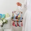 Conjunto de Chaleco de Algodón para Niños 2026 Verano Nuevo Estilo Chaleco sin Mangas para Niños y Niñas Camiseta y Pantalones Cortos Conjunto de Dos Piezas Moderno