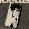 Mulheres Anime Adequado para Capa de Celular Apple 16PROMAX iPhone15/14 Luxo Leve 12 Transparente X Premium Legal