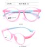 Armazón de Gafas de Silicona a Color Caramelo de Montura Completa para Niños y Niñas de Escuela Primaria, Universal, Ultraligero, TR90, Estilo Coreano, Gafas de Moda