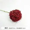 Flor de Casamento Marcador de Estrada Vermelho Flor Decoração de Casamento Flor Salão de Casamento Teto Arranjo de Mesa Ornamentos Arranjo de Chão Flores