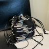 Bolso de cubo chino nuevo superpopular de este año, nicho de moda coreana, para ir al trabajo, estilo extranjero, estudiantil, para colgar al hombro, para mujer