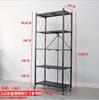 Estante Plegable Estante de Puesto sin Instalación Estante para Flores Artículos Varios Estante de Almacenamiento para Hogar Cocina Estante de Supermercado con Ruedas