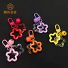 Chaveiro Personalizado de Estrela de Cinco Pontas em Acrílico Chaveiro de Sino Fofo para Mochila Acessórios Pingente Venda por Atacado