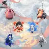 Nezha 2 Menino Diabo Naohai Novo Ao Bing Ao Guang Alto Valor de Cor Lindo Chaveiro de Acrílico Presente de Amigo da Marca