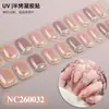 Fábrica de Origen Zhengxiang Personaliza Pegatinas para Uñas de Gel Semi-Curadas OEM ODM Bombilla Pequeña Ojo de Gato Pegatinas para Uñas UV