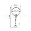El fabricante suministra accesorios de ferretería para ropa DIY, llaveros, cadenas con baño de metal, anillas, pasadores con ojal y cierres de langosta.
