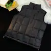 Nuevo Chaleco de Algodón de Alta Calidad con Cuello Alto a Bloques para Pareja, Chaqueta sin Mangas con Forro de Grafeno, Otoño/Invierno 2026