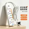 Regleta de alimentación estándar británica transfronteriza con enchufe de cable de extensión, regleta de alimentación estándar británica/europea de 13 A africana, enchufe de cable de extensión estándar europeo