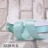 Cinta de Poliéster Zhuocai de 2 cm Color Liso Lazo Caja para Pastel Empaque de Regalo Cinta de Color Cinta de Seda Cinta de Satén 91 Metros
