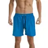 Shorts Esportivos de Corrida Masculino Amazon 2025 Fitness Secagem Rápida Cor Sólida Shorts de Praia Estilo Outdoor Masculino