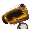 Botella de Copa de Vino de Borosilicato Alto Tarro de Vino Sellado Contenedor de Vino Doméstico de Grado Alimenticio Botella Especial para Vino Medicinal de Ginseng
