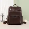 Mochila transfronteriza para mujer, estilo coreano, nueva colección otoño 2026, material PU moderno, diseño único, adecuada para viajes y escuela, mochila de estudiante de moda
