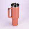 Stanley Taza Térmica de Acero Inoxidable de Doble Pared de 40 oz con Popote Taza de Café Taza para Coche Gran Capacidad Acero Inoxidable 304
