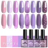 Set de Esmaltes para Uñas Manicure Transfronterizo Serie de Pegamento de 8 Colores Fototerapia Larga Duración Exportación Más Vendido Limegirl Punto Suministro Directo
