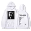 [Código Europeu Transfronteiriço] Blusa com Capuz Hip Hop do Álbum Musical Trilogy do The Weeknd