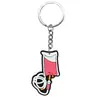 Serie Médica Creativa Llavero Colgante de Goma Suave de PVC Llavero de Coche DIY Colgante para Mochila Pequeño Regalo