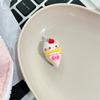 Nuevo Postre Clip Pico de Pato Gato Lindo Horquilla Dulce Corazón de Niña Mini Dibujo Animado Clip para Flequillo Tocado Clip