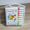 Rotulador acrílico Master 9500, de gran capacidad, con varilla triangular, apilable, de color, impermeable, lavable, 60 colores