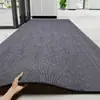 Felpudo de Rayas Únicas para Entrada, Felpudo de Puerta, Alfombra de Entrada, Felpudo Doméstico de Cocina, Alfombra de Entrada, Se Puede Cortar a Medida
