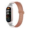 Para Pulsera Xiaomi Huawei 8910 Línea de Lazo Perro Tres Cuentas Silicona Magnética Correa de Reloj Fit3 Pulsera Magnética