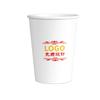Copo de Papel Descartável Logotipo Personalizado Impresso Copo Publicitário Espessado Atacado Comercial Copo Anti-Escaldante Copo de Chá Doméstico 1000