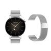 Para relógio Huawei GT3 20/22mm pulseira milanesa corrente magnética aço inoxidável pulseira de relógio Samsung