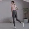 Set de Yoga de Entrenamiento Profesional de Pilates para Mujeres, Diseño de Espalda Hermoso Hueco, Chaleco con Almohadilla Fija en el Pecho, Ropa Deportiva para Entrenamiento en Gimnasio