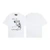 Erd Melancólico Rico Segunda Generación Nuevo Holgado Casual Belleza Tendencia Nicho Marca de Tendencia Estampado Cuello Redondo Manga Corta Colección de Camisetas para Hombres y Mujeres