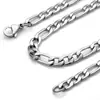 Precio preferencial collar de acero inoxidable NK3:1 collar Figaro línea femenina 0.8-1.8mm comercio exterior venta caliente