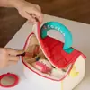 Nueva Bolsa de Maquillaje Linda con Forma de Casa para Mujer, Bolsa de Tocador de Viaje Portátil de Gran Capacidad, Bolsa de Almacenamiento con Compartimentos, Bolso de Mano
