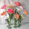 Flor de papel para traje, accesorios de boda, Yu Meiren, flor artificial, decoración de escenario de boda, flor de guía de camino, procesamiento de exportación