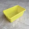 Caja de Coloración para el Cabello Tortuga Negro Blanco Caja de Plástico Vista Trasera Juguete Guppy Almacenamiento Cesta para Medicinas Caja Organizadora Caja de Herramientas