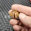 Contas Dzi de Três Olhos de 20mm, Contas Soltas de Jade, Contas Dzi com Padrão de Dez Mil Caracteres, Acessórios para Joias, Contas Artesanais para Atacado