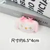 Accesorios de Peluche de Dibujos Animados Lazo Kuromi Melody Perro Canela Accesorios para el Cabello Guantes Bufanda Zapatos y Calcetines Accesorios