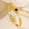 Explosiones abren pulsera de AMOR con diamantes transfronterizos de oro de 18 quilates Joker Pulsera de acero de titanio de oro real nicho para amantes de Douyin