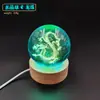 Mercancía de Anime Lámpara de Cristal Piedra Preciosa Mixta Bola Mágica Perla Espiritual Estilo Viaje al Oeste Luz Nocturna Figura Modelo